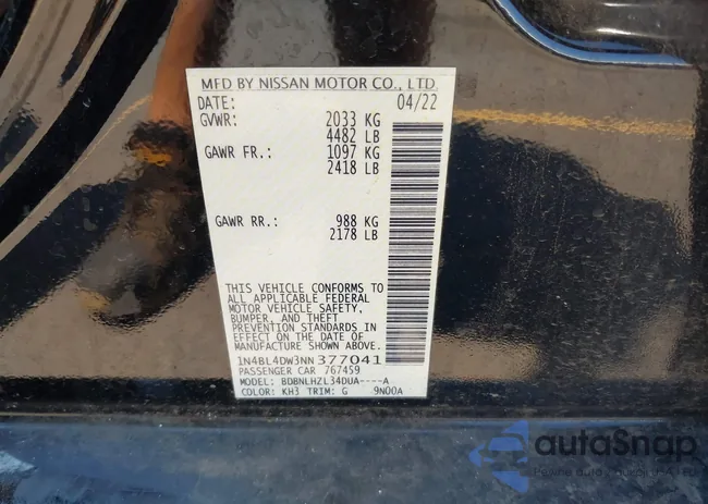 1N4BL4DW3NN377041: 42671814