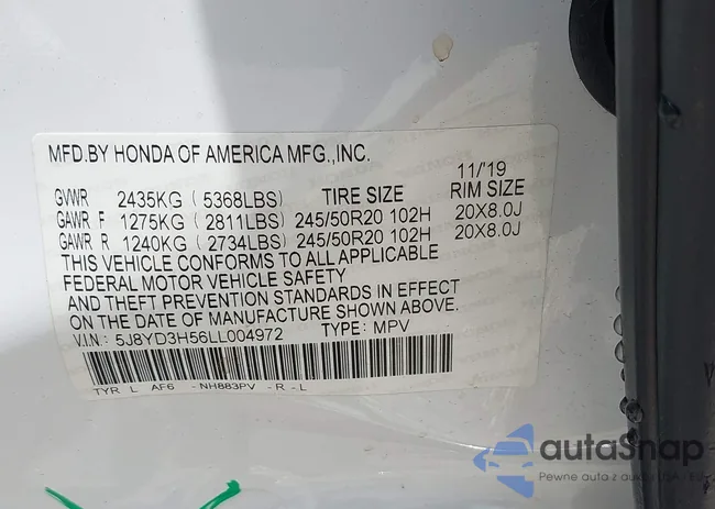 5J8YD3H56LL004972: 42671823