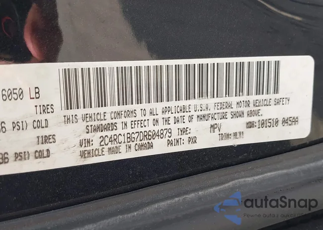 2C4RC1BG7DR604879: 42671110