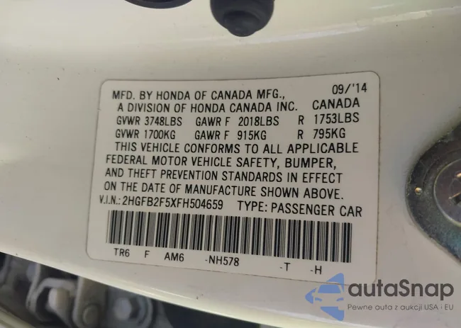 2HGFB2F5XFH504659: 42671120