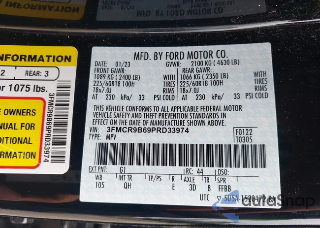 3FMCR9B69PRD33974: 42672504