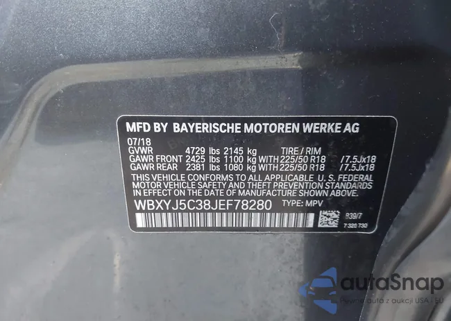 WBXYJ5C38JEF78280: 42672753