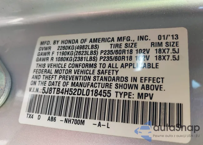 5J8TB4H52DL018455: 42672803