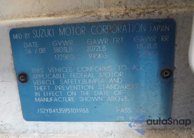 JS2YB413595101988: 42671903