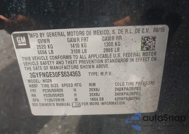 3GYFNGE30FS634363: 42672064