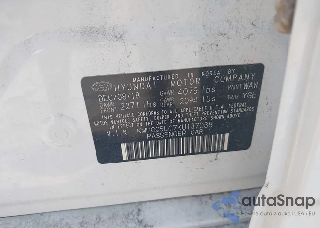 KMHC05LC7KU137038: 42672190