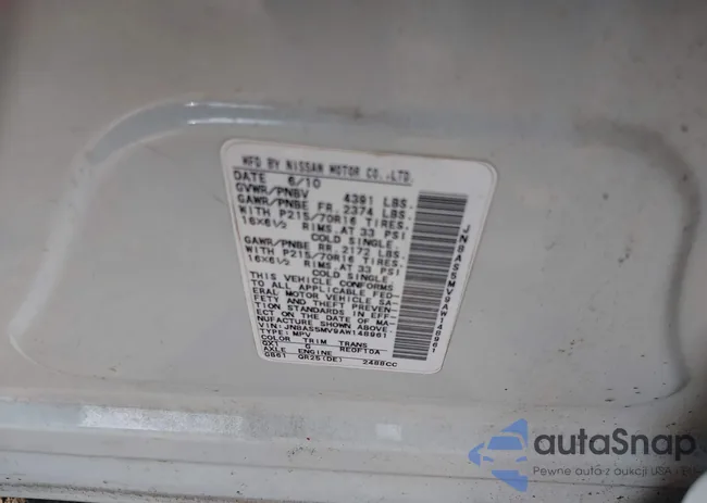 JN8AS5MV9AW148961: 42672242