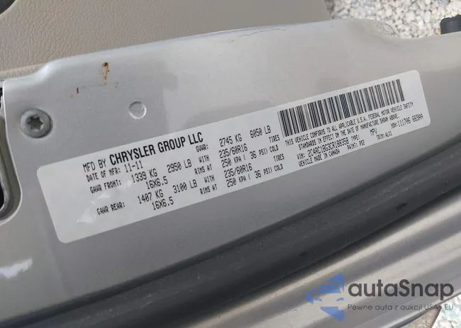 2C4RC1BG3CR188358: 42673490