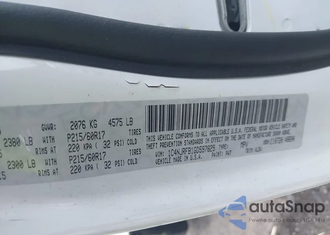 1C4NJRFB1GD597825: 42673556