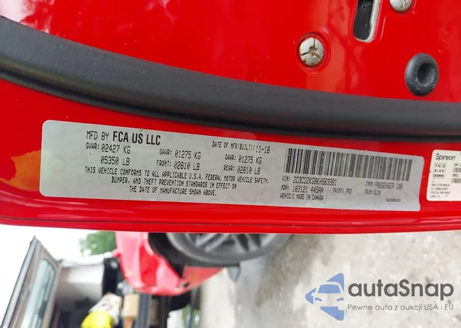 2C3CDZKG8KH563381: 42673699