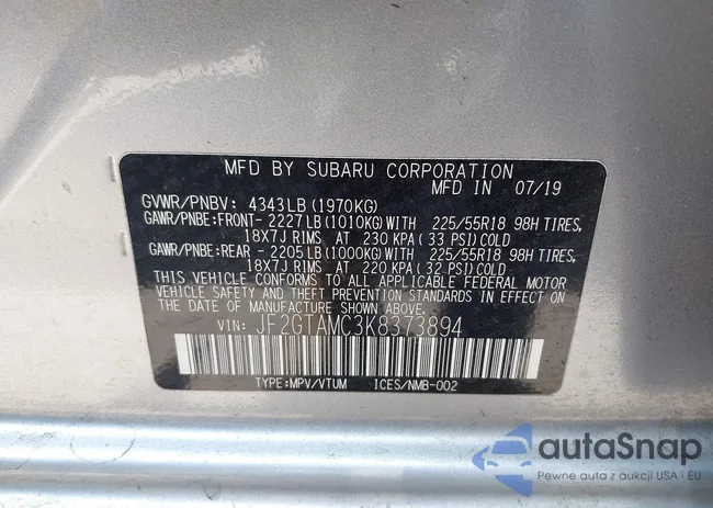 JF2GTAMC3K8373894: 42674384