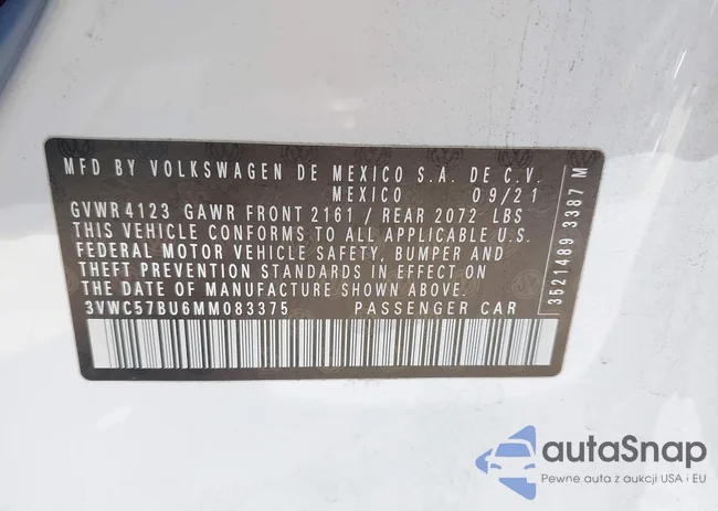 3VWC57BU6MM083375: 42674138