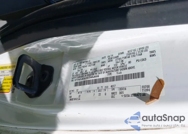 1FTNE2EW3EDA62699: 42674183