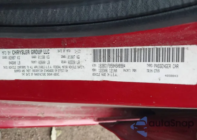 1B3BD1FB5BN508984: 42675062