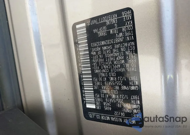 JN8BT3CB2NW332853: 42676549