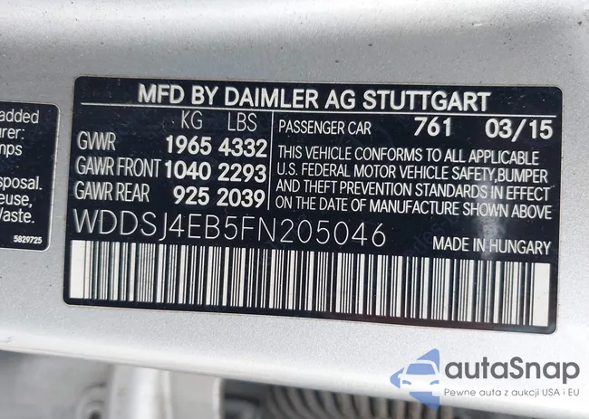 WDDSJ4EB5FN205046: 42676809