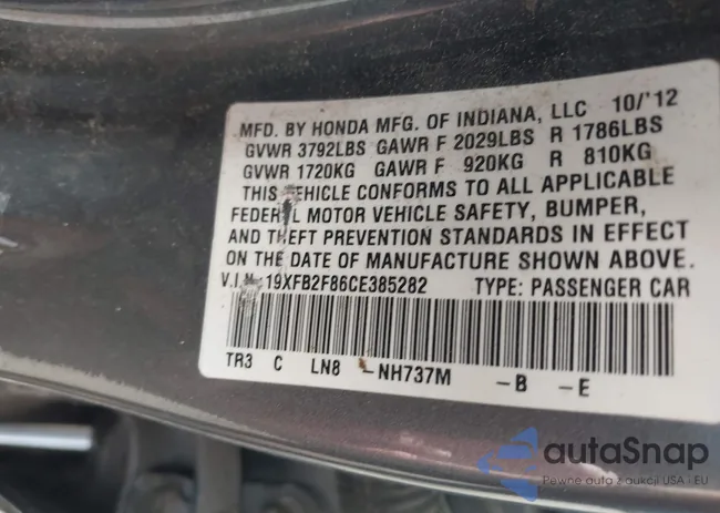 19XFB2F86CE385282: 42675925