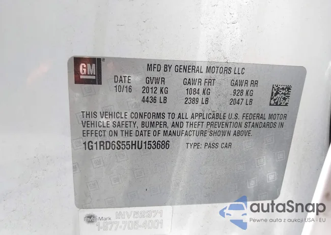 1G1RD6S55HU153686: 42676096