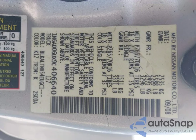 1N6AD06UX9C406640: 42676919