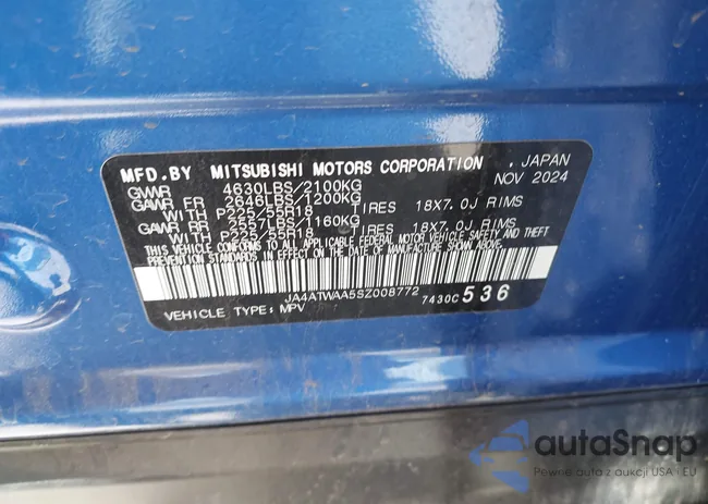 JA4ATWAA5SZ008772: 42677253