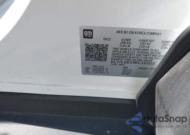 KL77LGE29RC110322: 42678869