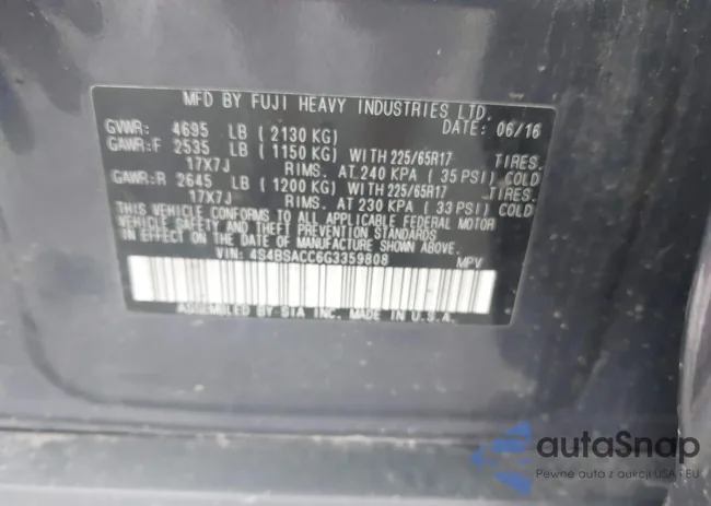 4S4BSACC6G3359808: 42679714