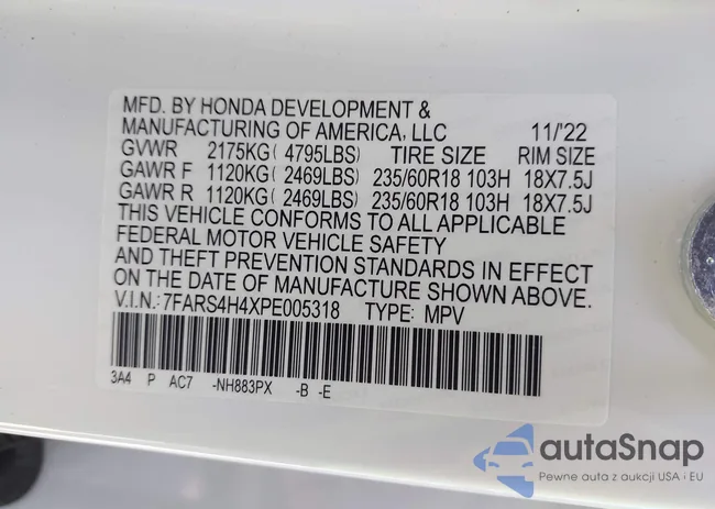 7FARS4H4XPE005318: 42680593