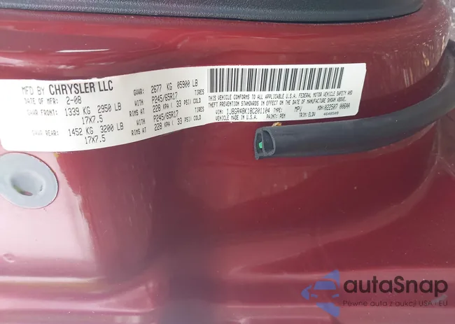 1J8GR48K18C201104: 42680853