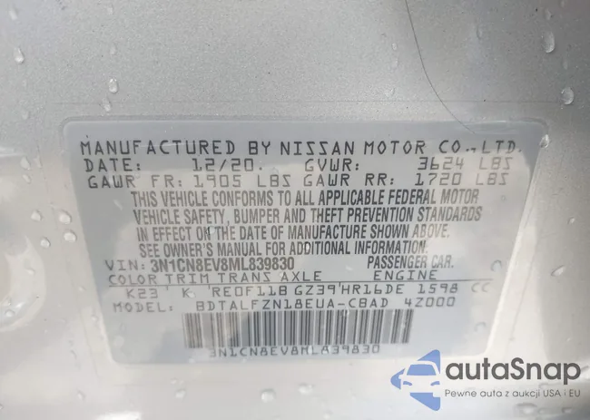 3N1CN8EV8ML839830: 42679918