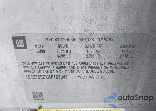 1G1ZF5EZXAF133043: 42680239