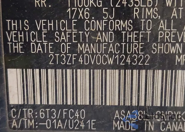 2T3ZF4DV0CW124322: 42681319