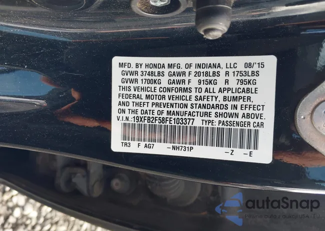 19XFB2F58FE103377: 42681388