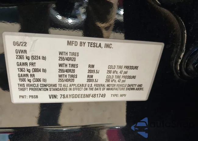 7SAYGDEE8NF481749: 42681458