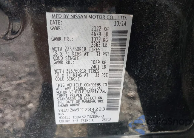 5N1AT2MV3FC784223: 42681850