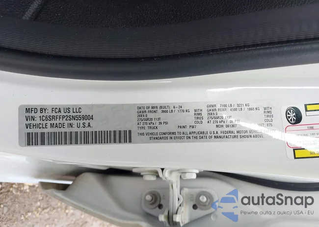 1C6SRFFP2SN559004: 42681860