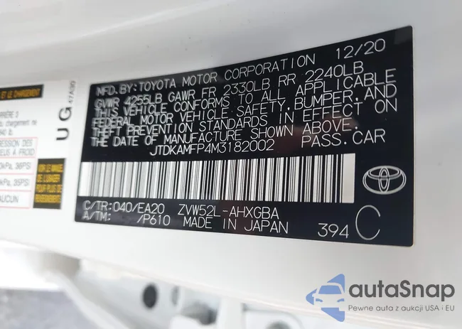 JTDKAMFP4M3182002: 42680881