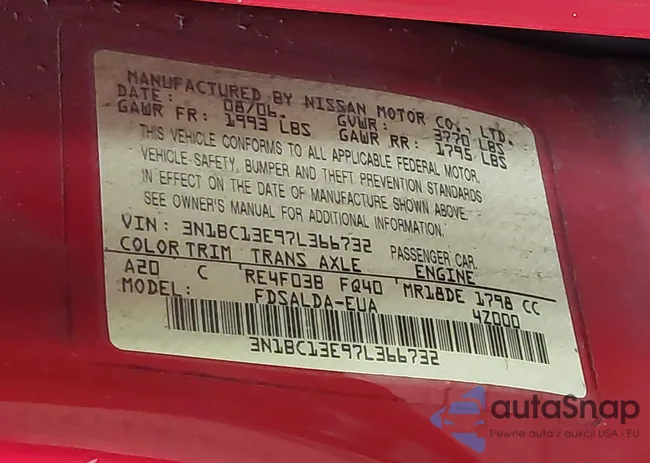 3N1BC13E97L366732: 42680961