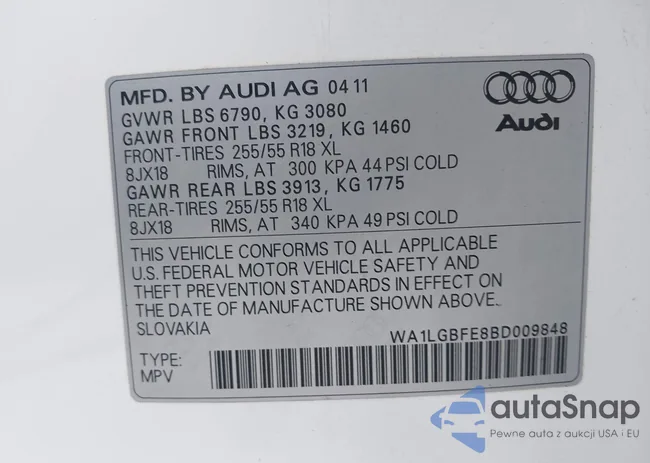 WA1LGBFE8BD009848: 42680963