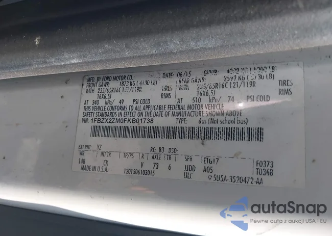 1FBZX2ZM0FKB01738: 42681222