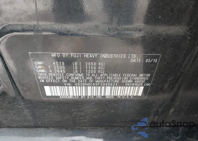 4S3BNBC66F3068624: 42682289