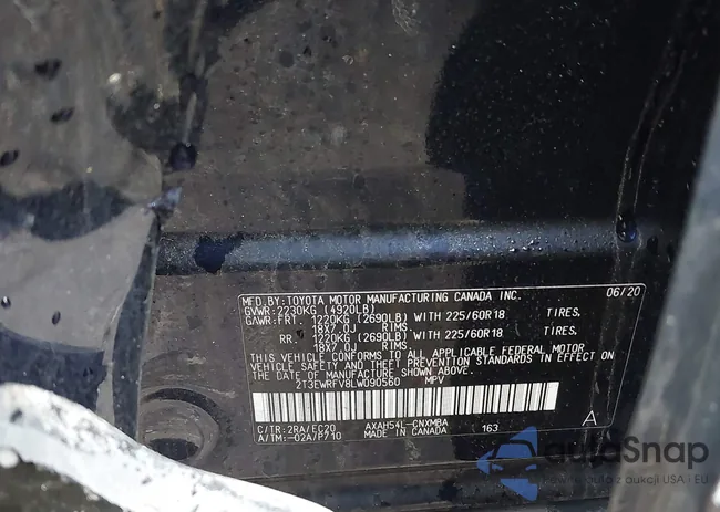 2T3EWRFV8LW090560: 42682370