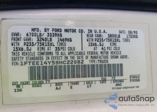 1FTEE14Y5SHC22082: 42682594