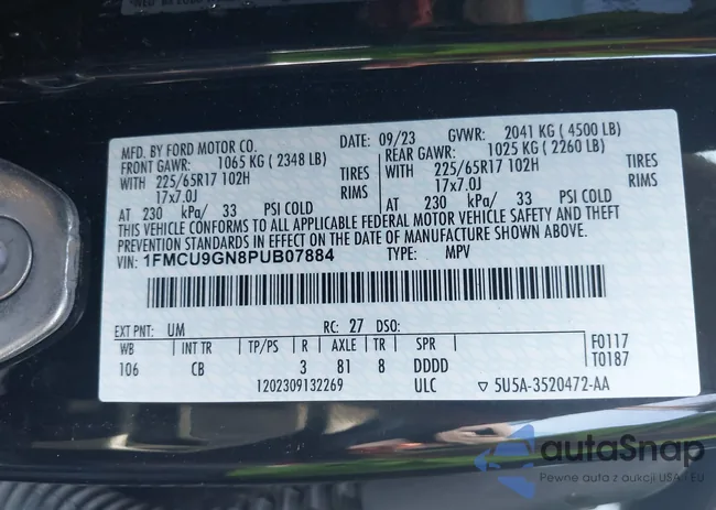 1FMCU9GN8PUB07884: 42681891