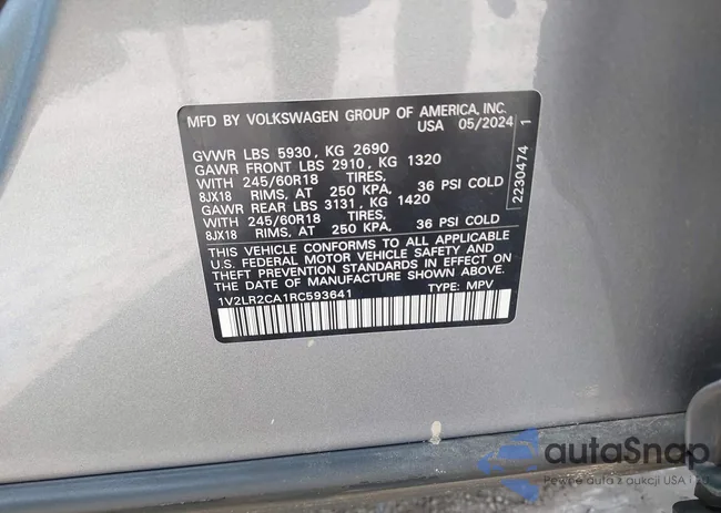 1V2LR2CA1RC593641: 42681932