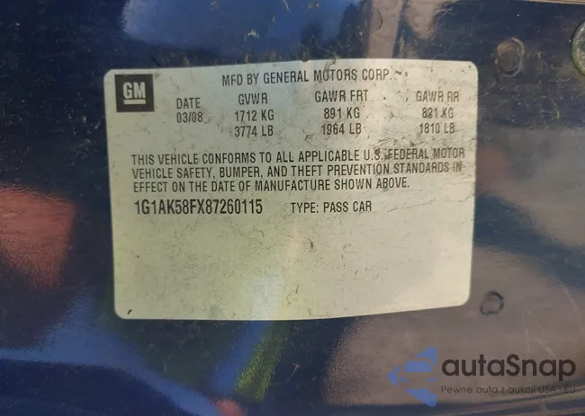 1G1AK58FX87260115: 42682157