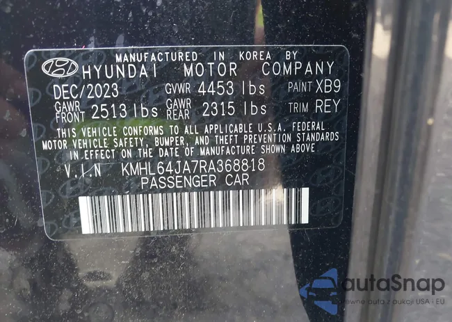 KMHL64JA7RA368818: 42683563