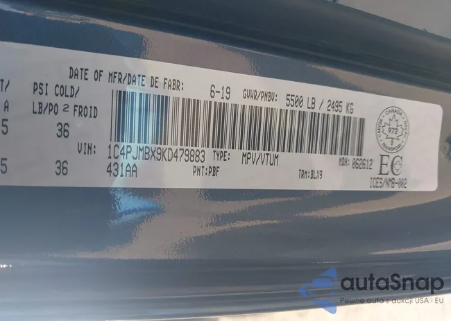 1C4PJMBX9KD479883: 42683641