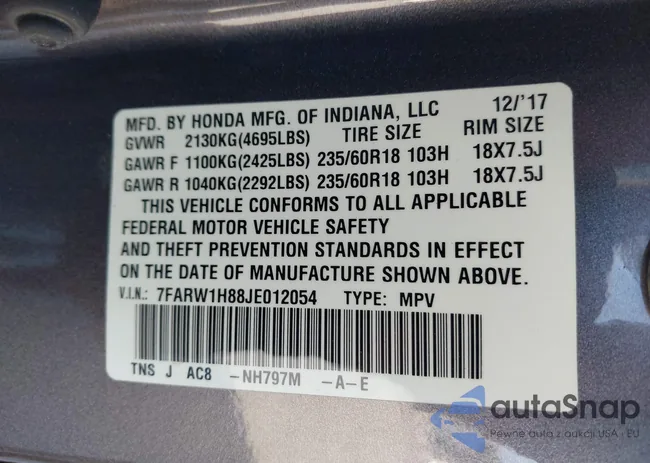 7FARW1H88JE012054: 42684304