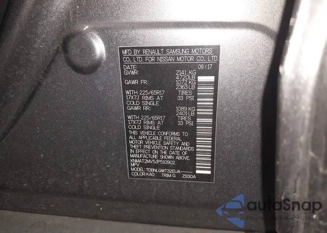 KNMAT2MV5JP510902: 42684504