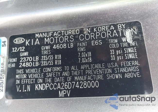 KNDPCCA26D7428000: 42684573